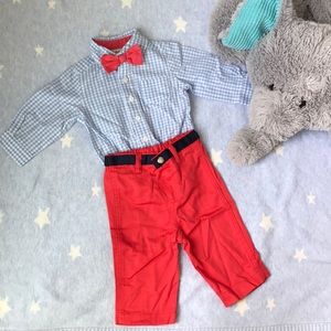 Babyrageous bow tie outfit